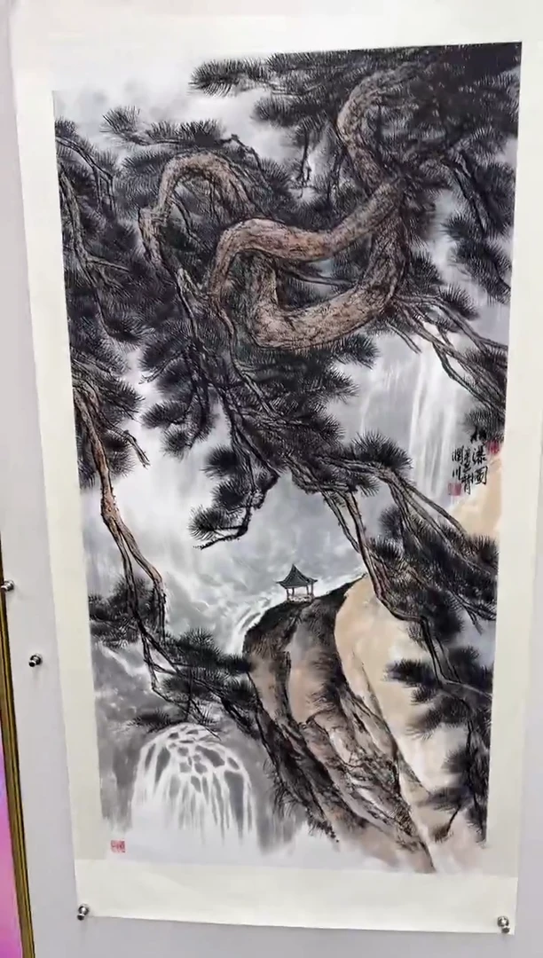 国画书画报艺术甄选A048润川作8平尺