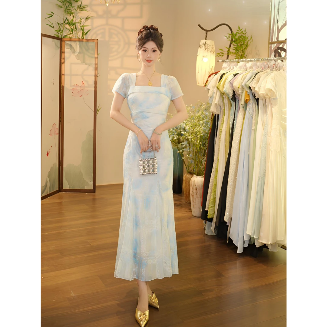 【张小小】云朵泡芙-1434 连衣裙（N963）-121cm