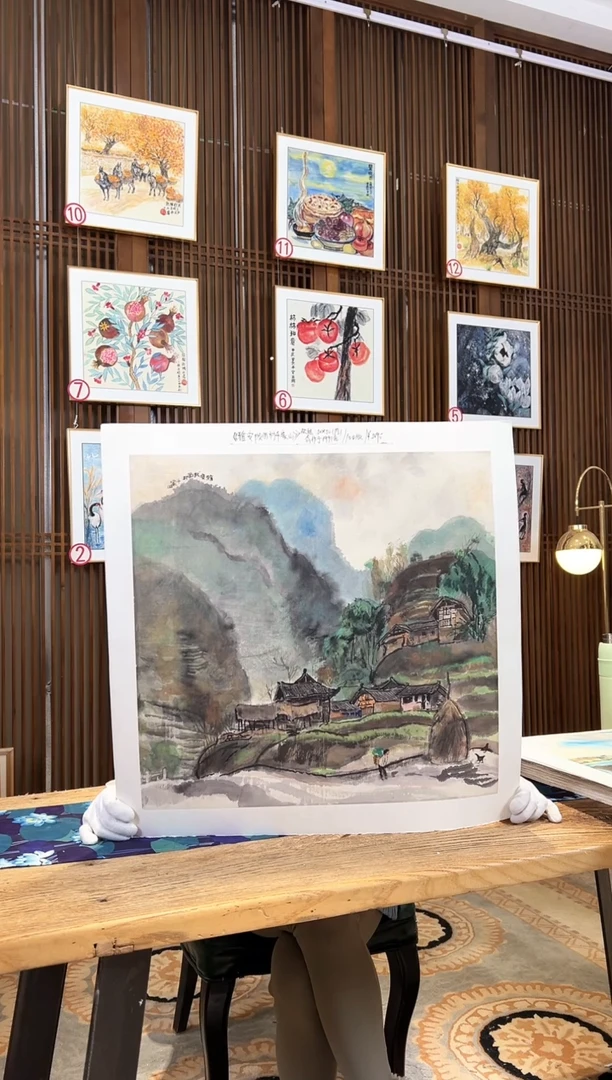 版画版画耿玉琨名章限量版画S