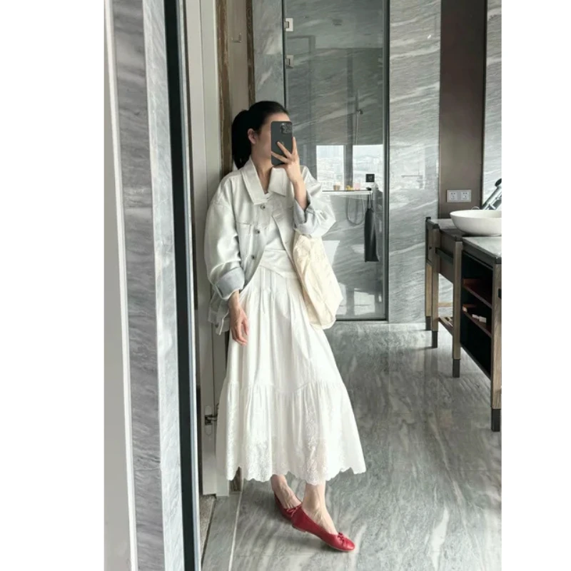 FVOFV【经典再现】经典百搭男友风定制色系牛仔外套CH0004