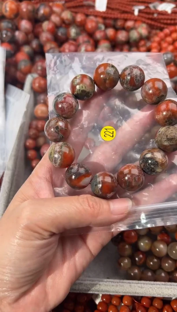 南红玛瑙手串未镶嵌1