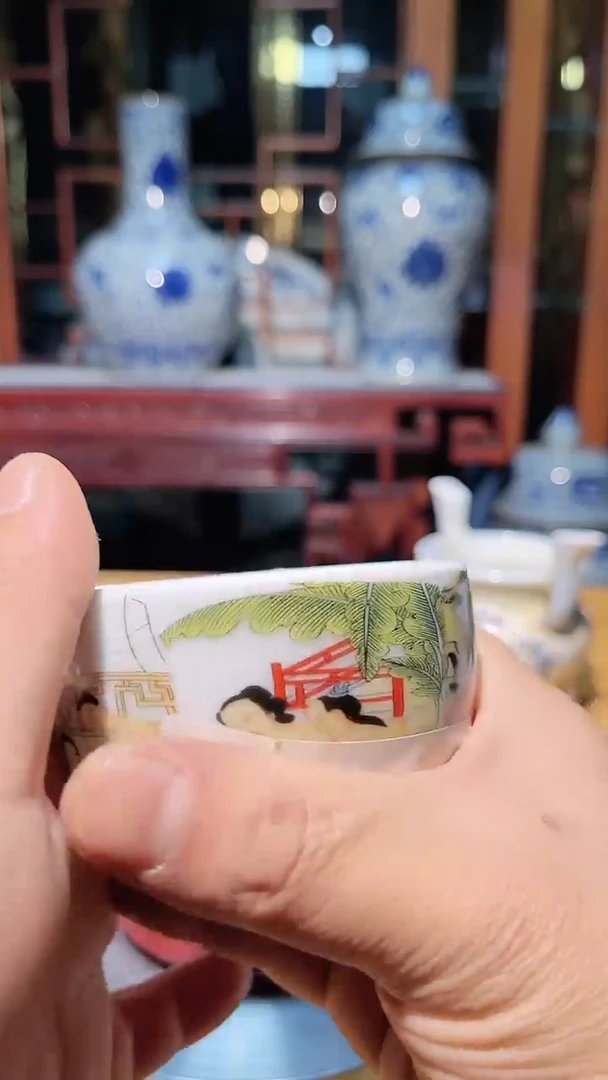 【闪购商品】瓷陶瓷 摆件主人杯