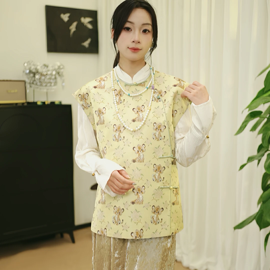 JINYU矜羽【赏夏】非遗申小豹宋锦！新中式上衣