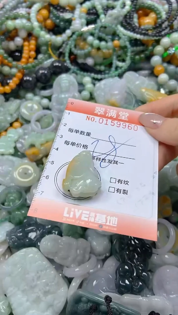 翡翠未镶嵌颈饰闪购0159960