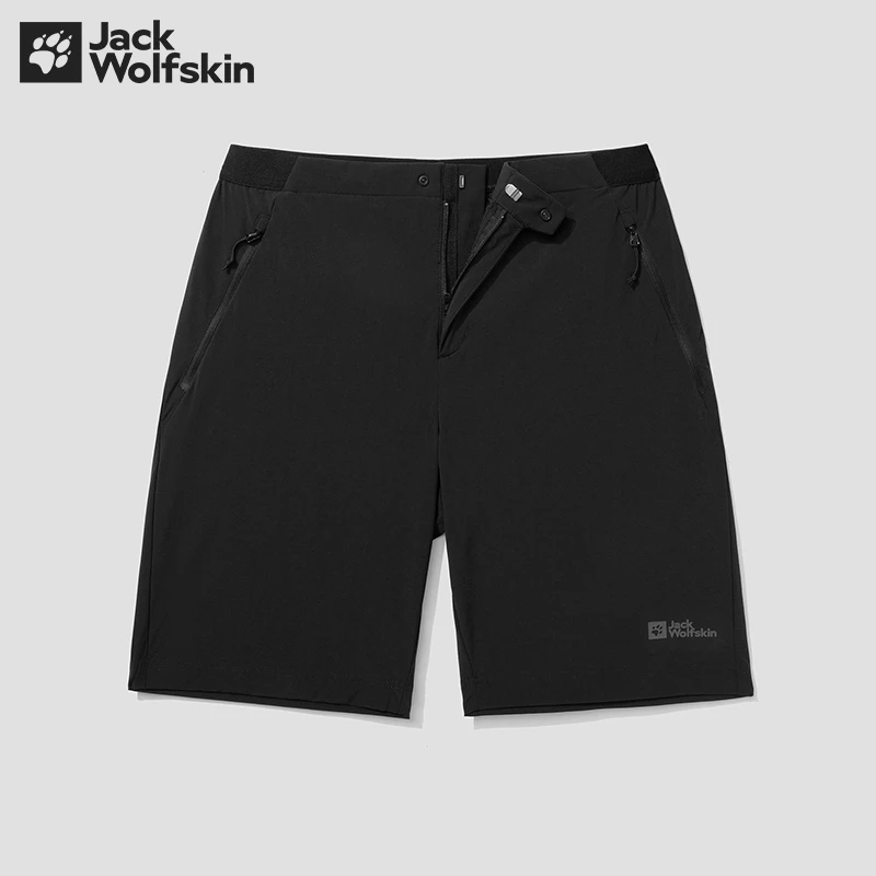 JackWolfskin狼爪夏季活力休闲时尚弹力舒适酷感户外短裤|5030291