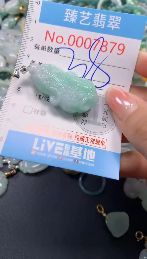 颈饰未镶嵌翡翠7879