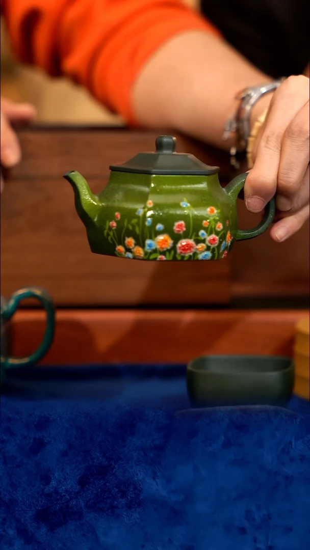 宜兴紫砂 紫砂茶壶 FY 六方套组