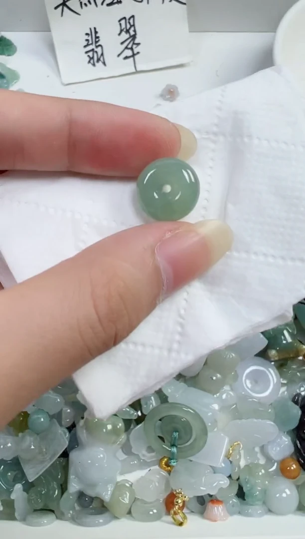 翡翠裸石406号链接，A货翡翠