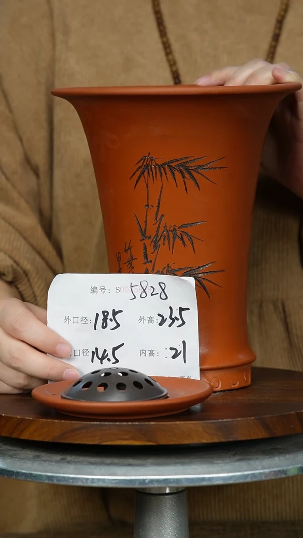 【闪购商品】紫砂花盆5828+Z 紫砂花盆