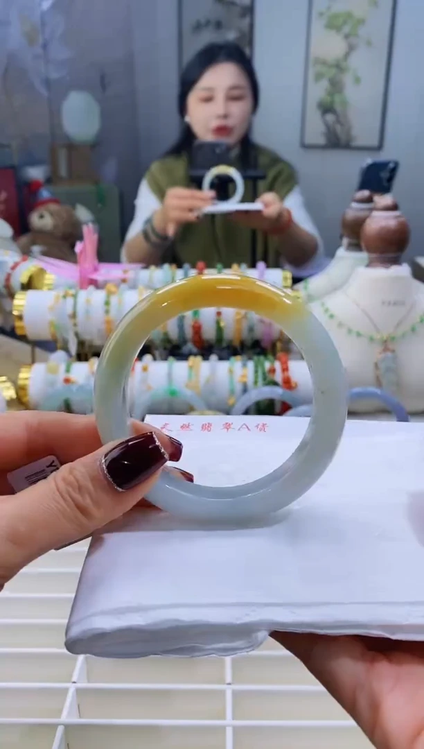 未镶嵌手镯翡翠115号56.5/12.3*9.4