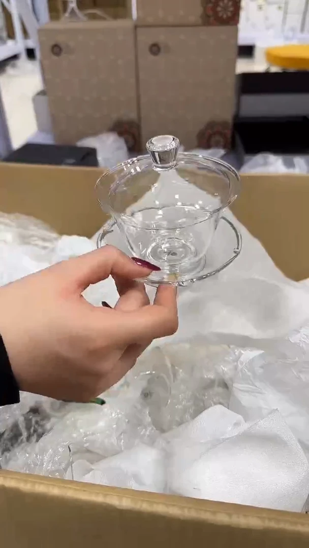 透明盖碗简易包装===========