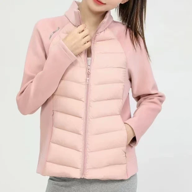 时尚连帽潮流保暖冬季羽绒服--9011