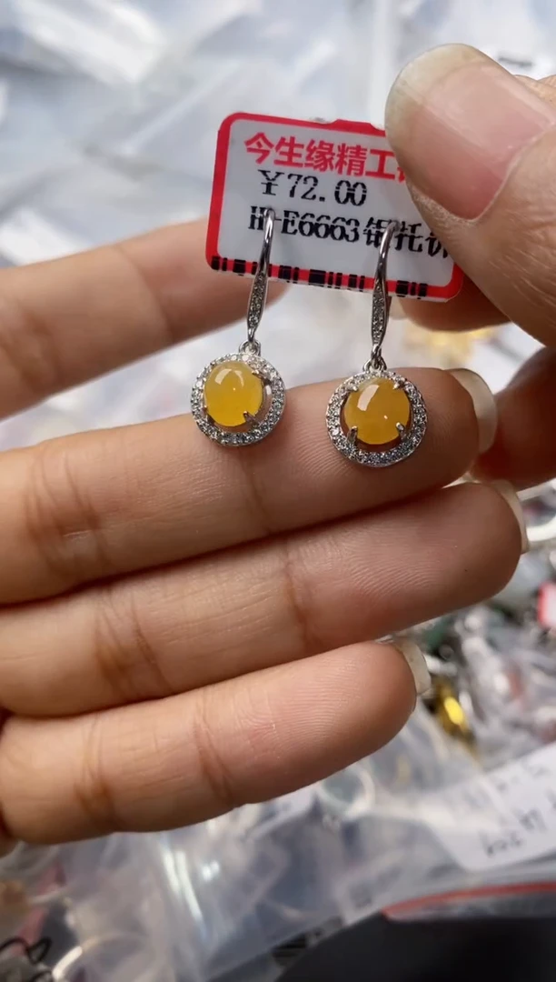 银S925镶嵌戒指翡翠11                 1