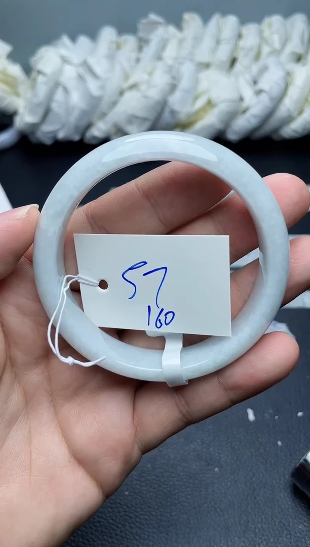 定制翡翠手镯未镶嵌160