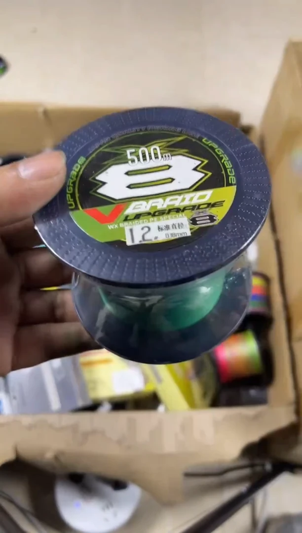 矶钓线---1.2---X8绿色路亚线500米尾货