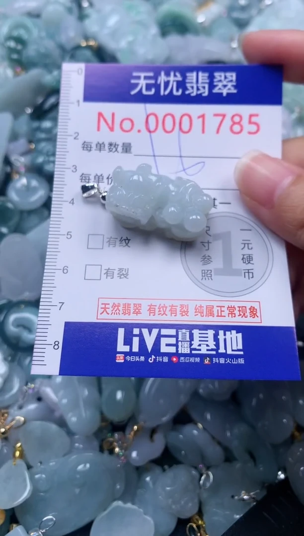 颈饰未镶嵌翡翠1785