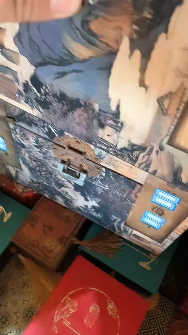 织绣箱一对-------(晓晓甄选)