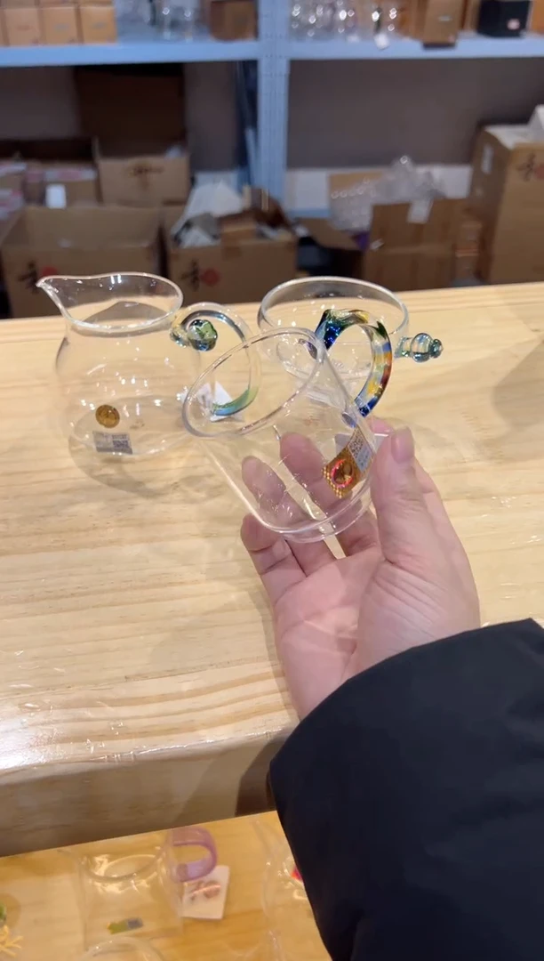 禾器-浮莲茶海-迷翠+福宁滤网迷翠+隆杯迷翠1只++