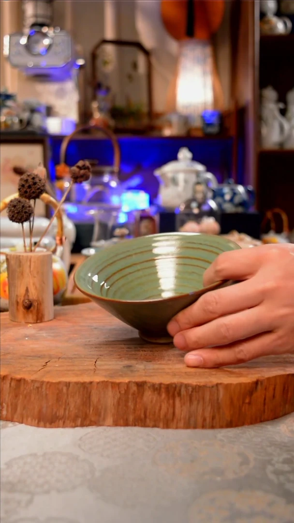 摆件绿色手工手绘手工手绘