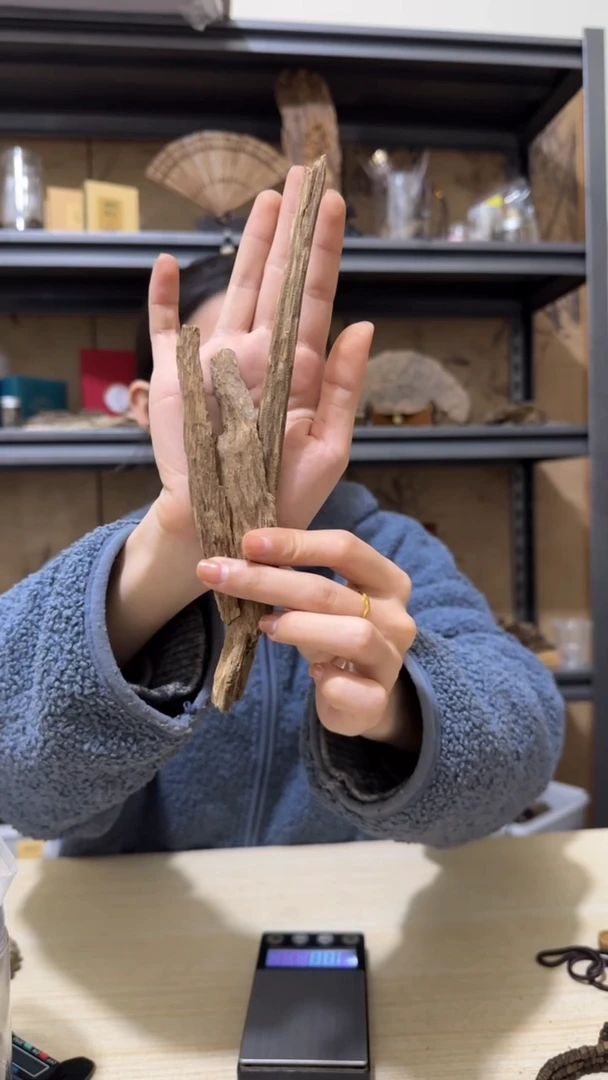 【闪购商品】沉香摆件5号芽庄红土树根野料11克+