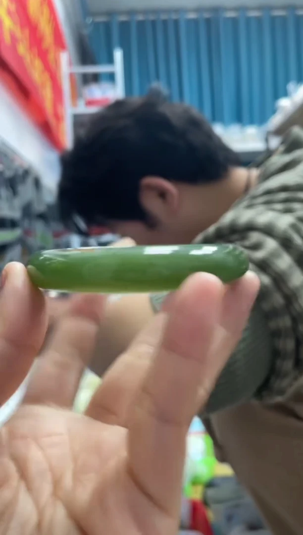 【闪购商品】和田玉颈饰未镶嵌A13且末蓝正圈56