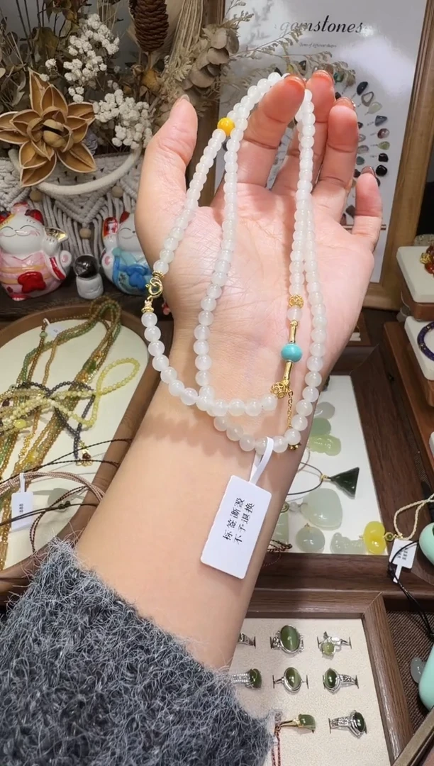 水晶摆件未镶嵌珠链