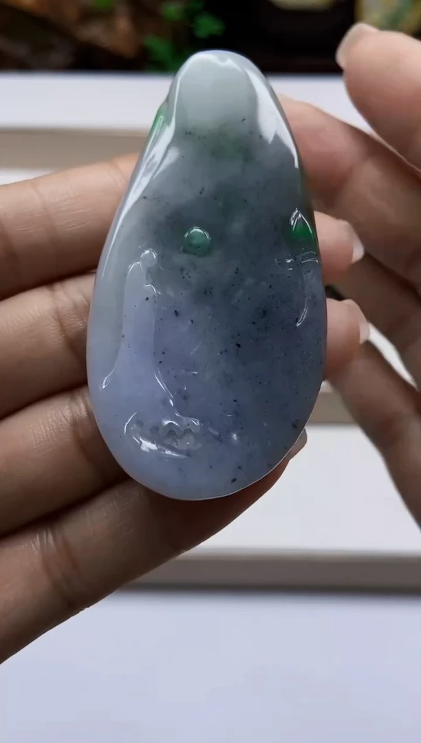 颈饰未镶嵌翡翠翡翠A货