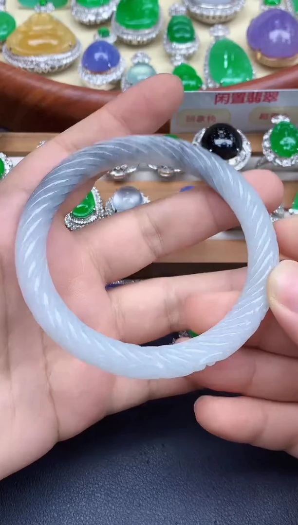 未镶嵌手镯翡翠193-中国好珍宝