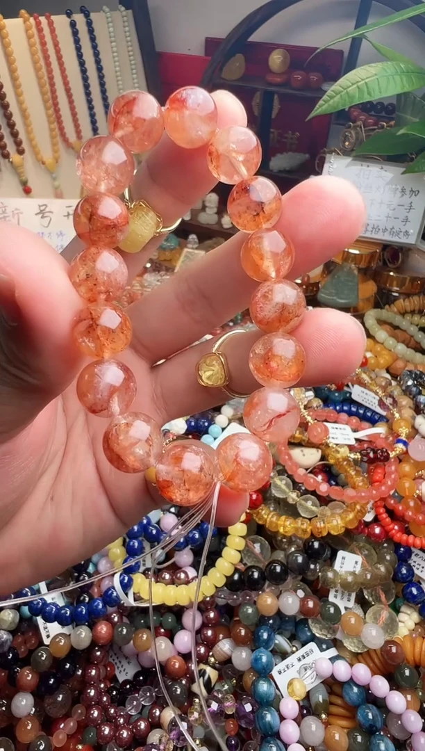 未镶嵌手链水晶ઇ****爸（一物一件）009569