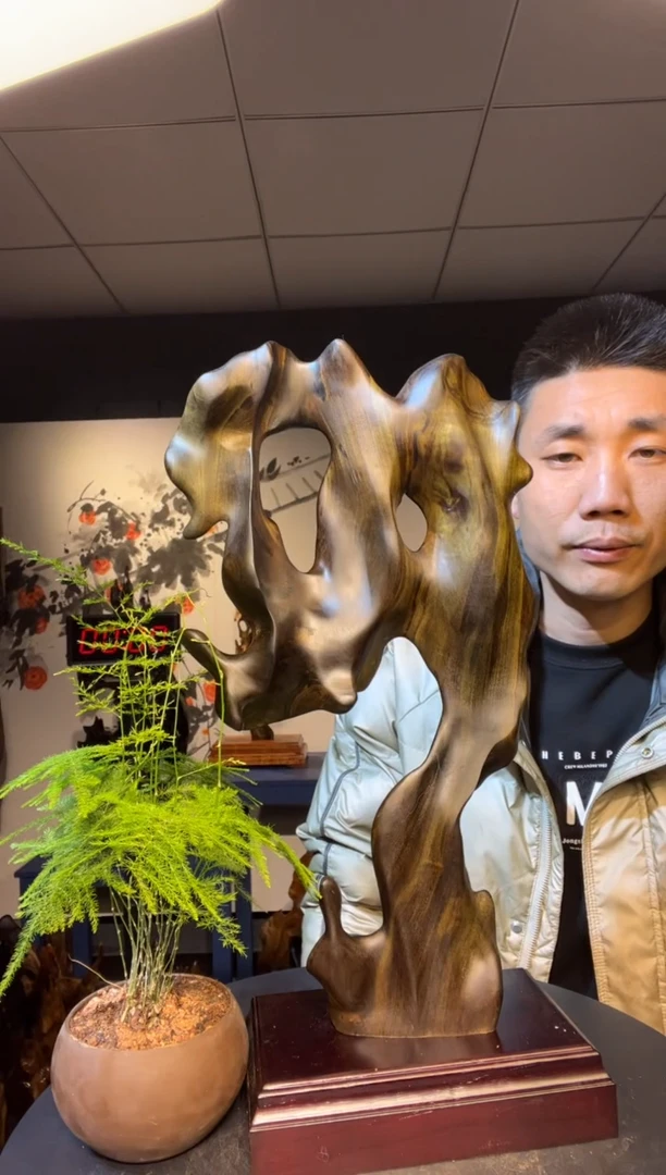 【闪购商品】金丝楠木雕金丝楠木工艺品摆件