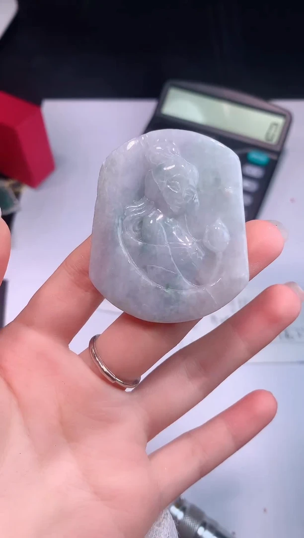 颈饰未镶嵌翡翠0芹0翡翠珠宝738