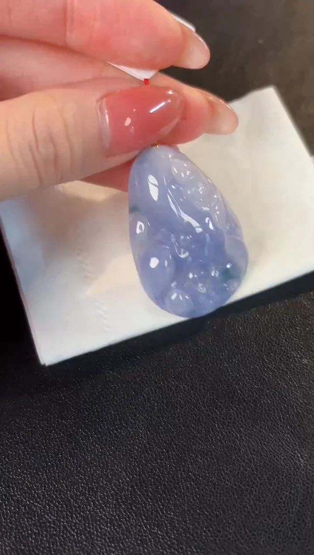 【闪购商品】翡翠颈饰18K金镶嵌缅料A货/支持复检/一件