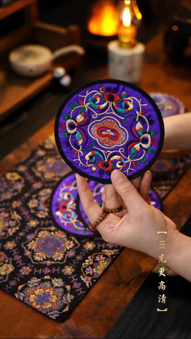 【闪购商品】刺绣壶垫垫茶道配件