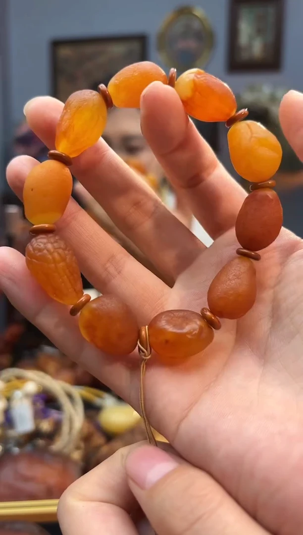 手串琥珀未镶嵌手串
