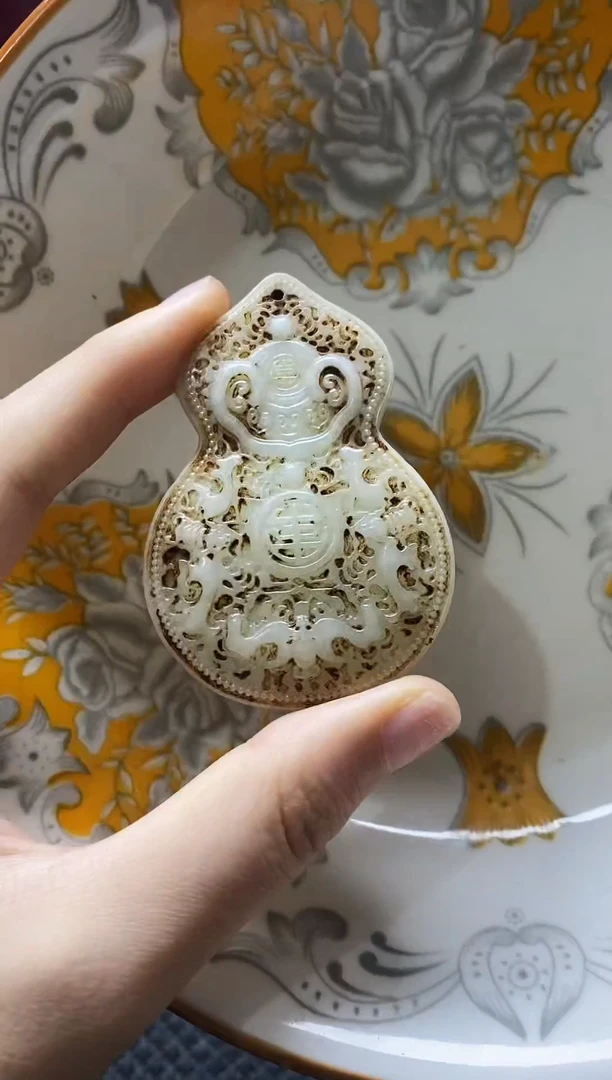 瓷片瓷片 瓷器 摆件 1个