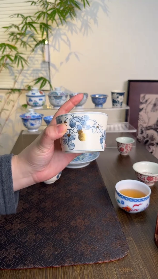 【闪购商品】景德镇手绘茶杯茶杯