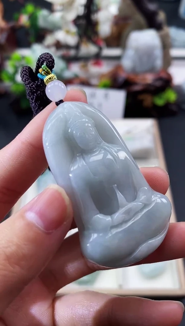 颈饰未镶嵌翡翠天然缅甸A货翡翠