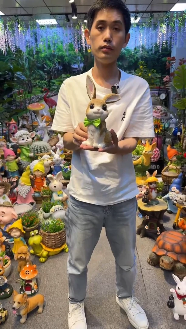 陶瓷花园庭院摆件&00&