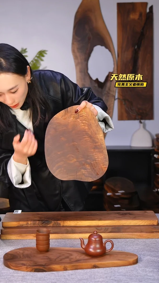 北美黑胡桃原木.干裂疤结不属于商品质量问题完美主义者慎拍