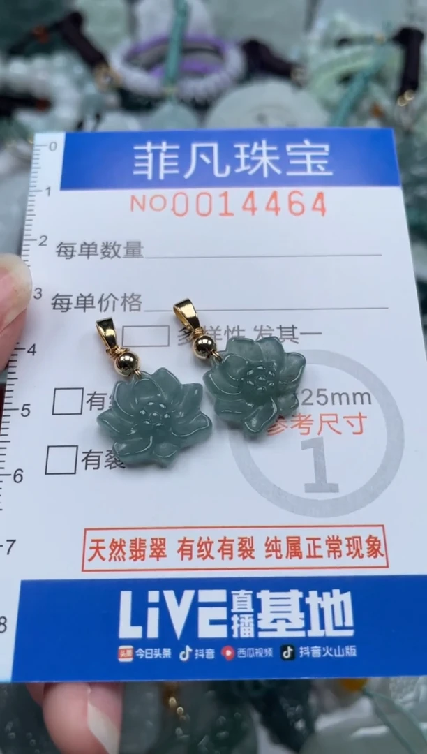 颈饰未镶嵌翡翠14464