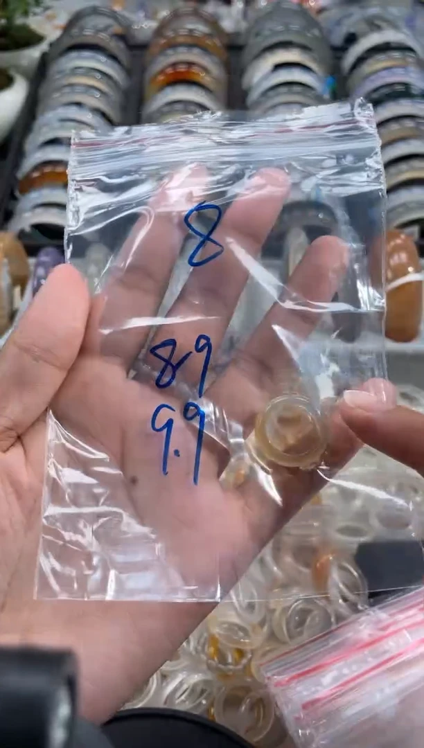 玛瑙/玉髓戒指未镶嵌8