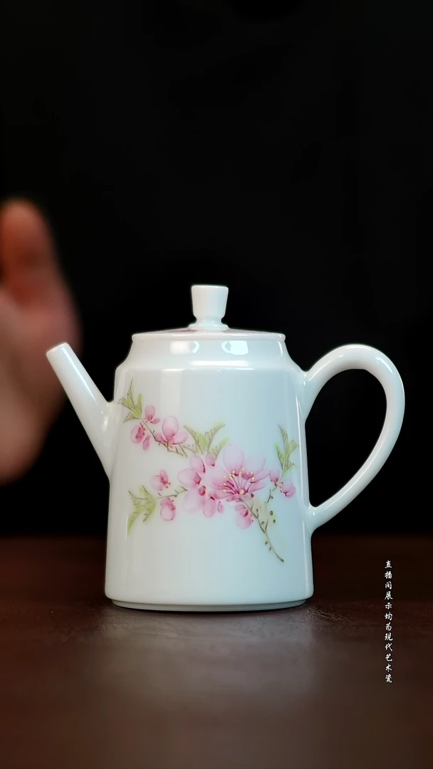 摆件景德镇陶东方现代艺术高端茶器花瓶摆件