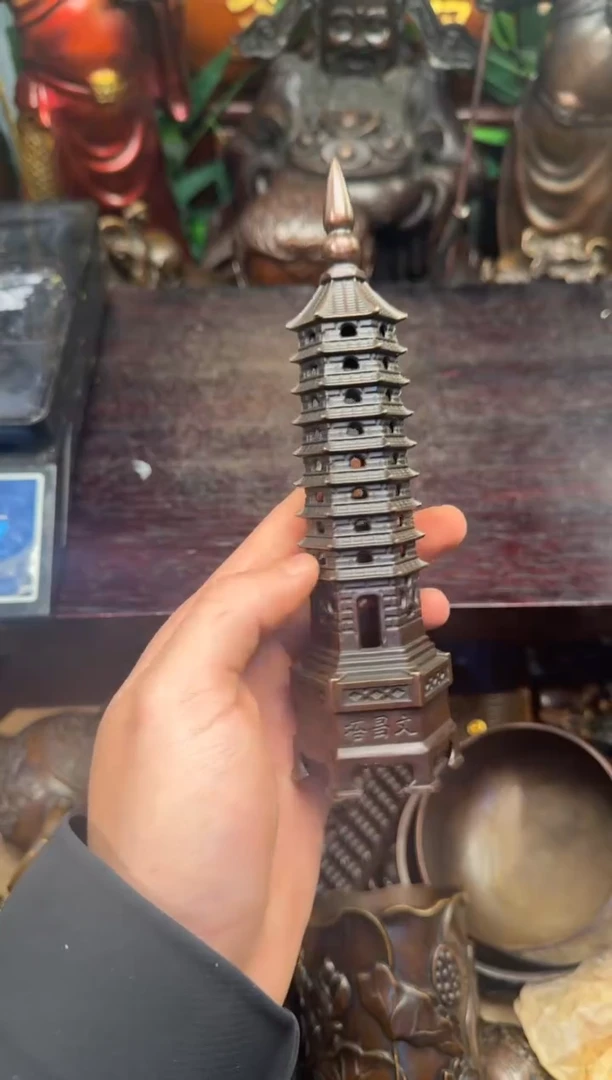 潼潼古铜只卖真铜！（玲珑塔）