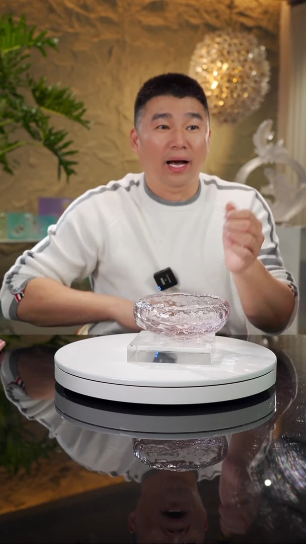 【闪购商品】瓷片福利粉色果碗