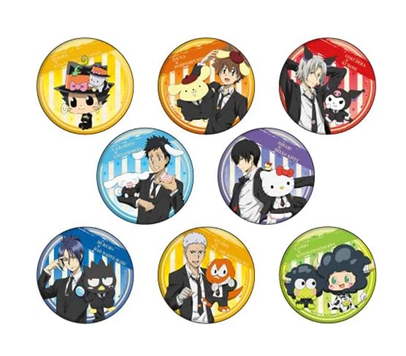 家庭教师三丽鸥联名吧唧徽章