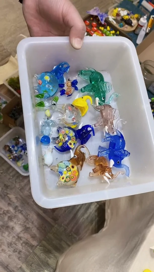 【闪购商品】琉璃手工艺品暇品12件（暇品不退换）