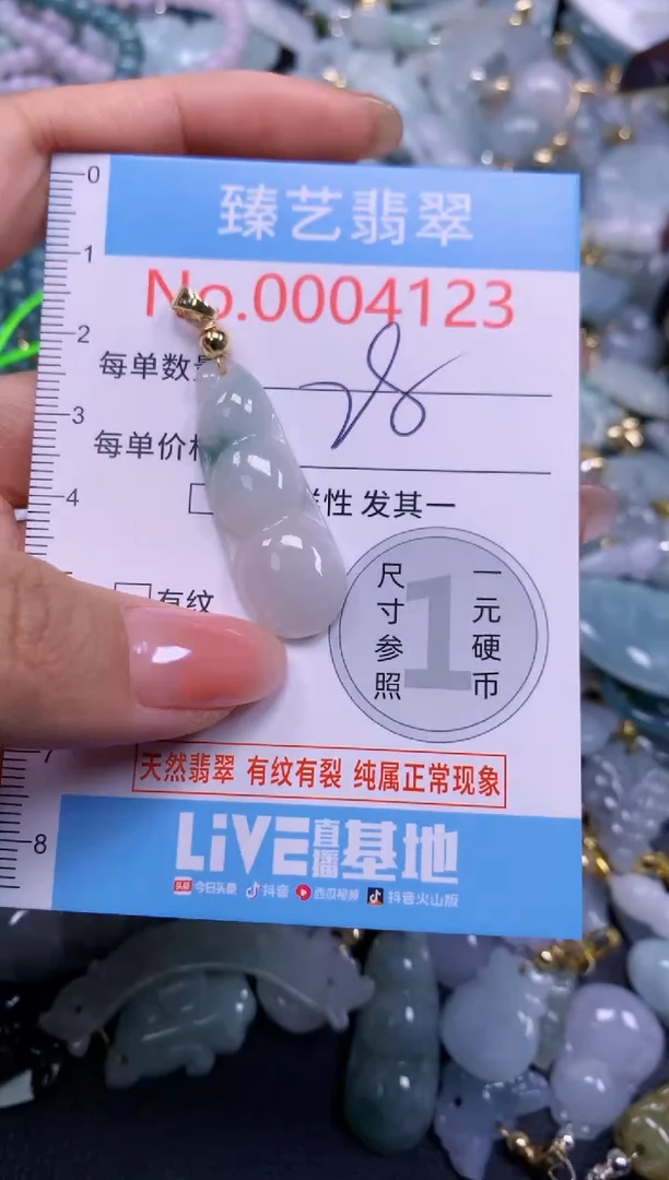 颈饰未镶嵌翡翠4123