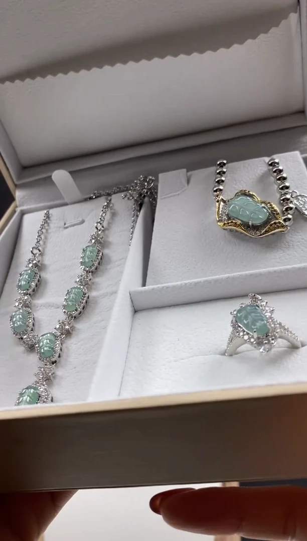 【闪购商品】翡翠颈饰未镶嵌********q23