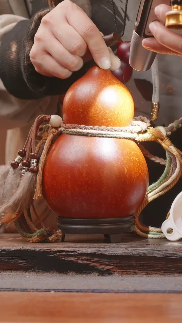 【闪购商品】54号精品大漆葫芦防腐防渗装水茶酒