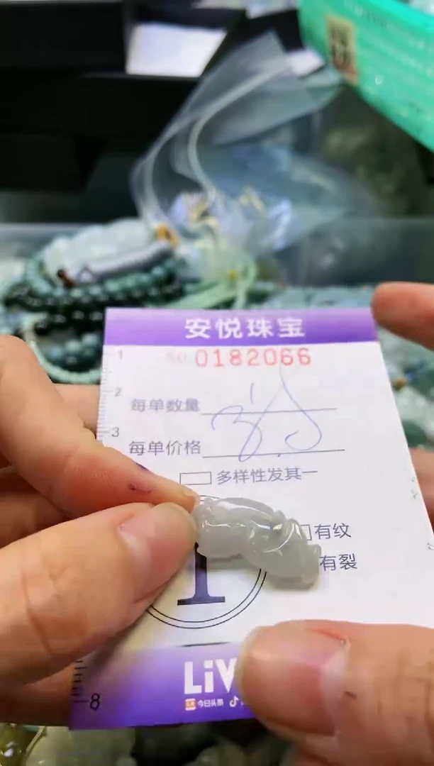 翡翠未镶嵌颈饰闪购0182066